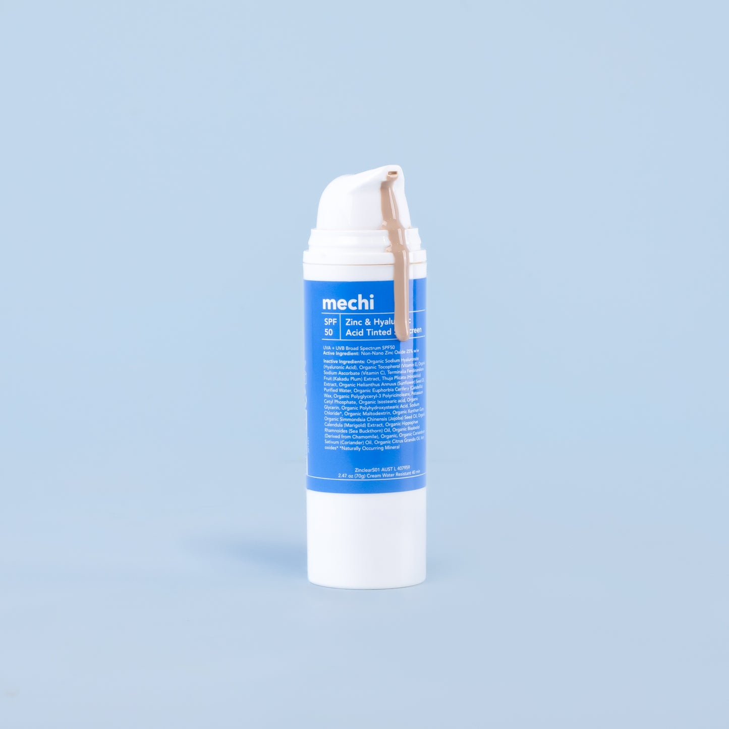 Zinc & Hyaluronic Facial Sunscreen  Deeply Tinted